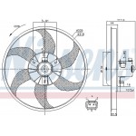 Nissens Βεντιλατέρ, Ψύξη Κινητήρα - 85782