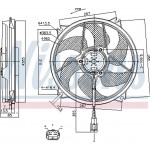 Nissens Βεντιλατέρ, Ψύξη Κινητήρα - 85790