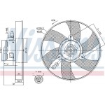 Nissens Βεντιλατέρ, Ψύξη Κινητήρα - 85799
