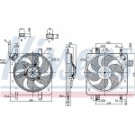 Nissens Βεντιλατέρ, Ψύξη Κινητήρα - 85835