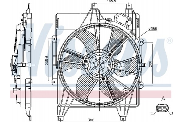 Nissens Βεντιλατέρ, Ψύξη Κινητήρα - 85882