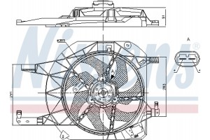Nissens Βεντιλατέρ, Ψύξη Κινητήρα - 85883