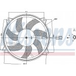 Nissens Βεντιλατέρ, Ψύξη Κινητήρα - 85886