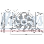Nissens Βεντιλατέρ, Ψύξη Κινητήρα - 85890