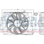 Nissens Βεντιλατέρ, Ψύξη Κινητήρα - 85892