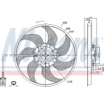 Nissens Βεντιλατέρ, Ψύξη Κινητήρα - 85934