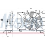 Nissens Βεντιλατέρ, Ψύξη Κινητήρα - 85941