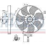 Nissens Βεντιλατέρ, Ψύξη Κινητήρα - 85957