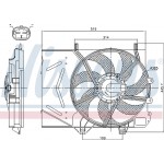 Nissens Βεντιλατέρ, Ψύξη Κινητήρα - 85986