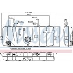 Nissens Δοχείο διαστολής, Ψυκτικό Υγρό - 996047