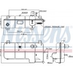 Nissens Δοχείο διαστολής, Ψυκτικό Υγρό - 996072