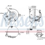 Nissens Δοχείο διαστολής, Ψυκτικό Υγρό - 996116