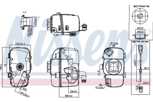 Nissens Δοχείο διαστολής, Ψυκτικό Υγρό - 996181