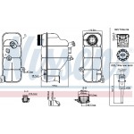 Nissens Δοχείο διαστολής, Ψυκτικό Υγρό - 996195
