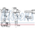 Nissens Δοχείο διαστολής, Ψυκτικό Υγρό - 996266