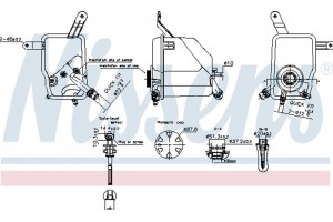 Nissens Δοχείο διαστολής, Ψυκτικό Υγρό - 996270