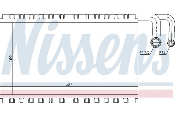 Nissens Εξαεριωτής, Σύστημα Κλιματισμού - 92235