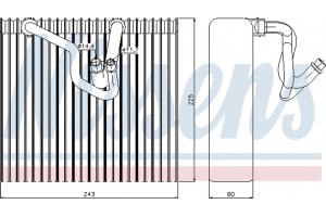 Nissens Εξαεριωτής, Σύστημα Κλιματισμού - 92187