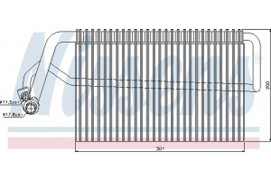 Nissens Εξαεριωτής, Σύστημα Κλιματισμού - 92221