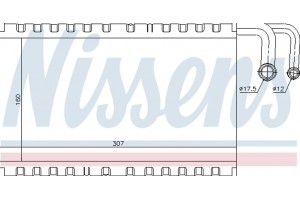 Nissens Εξαεριωτής, Σύστημα Κλιματισμού - 92235