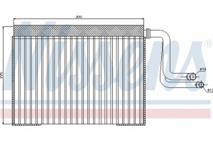 Nissens Εξαεριωτής, Σύστημα Κλιματισμού - 92268