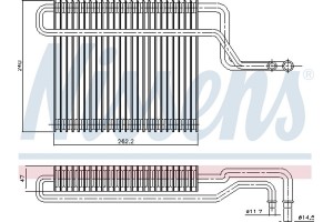Nissens Εξαεριωτής, Σύστημα Κλιματισμού - 92347