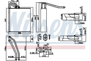 Nissens Εξαεριωτής, Σύστημα Κλιματισμού - 92376
