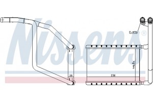 Nissens Εναλλάκτης θερμότητας, Θέρμανση Εσωτερικού Χώρου - 707078