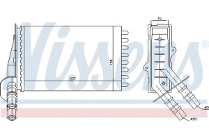 Nissens Εναλλάκτης θερμότητας, Θέρμανση Εσωτερικού Χώρου - 73374