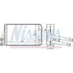 Nissens Εναλλάκτης θερμότητας, Θέρμανση Εσωτερικού Χώρου - 70229