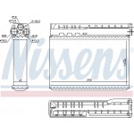 Nissens Εναλλάκτης θερμότητας, Θέρμανση Εσωτερικού Χώρου - 70512