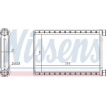 Nissens Εναλλάκτης θερμότητας, Θέρμανση Εσωτερικού Χώρου - 70523