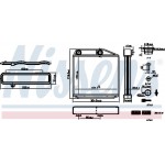 Nissens Εναλλάκτης θερμότητας, Θέρμανση Εσωτερικού Χώρου - 707213