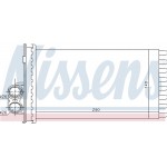 Nissens Εναλλάκτης θερμότητας, Θέρμανση Εσωτερικού Χώρου - 71154