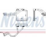 Nissens Εναλλάκτης θερμότητας, Θέρμανση Εσωτερικού Χώρου - 71455