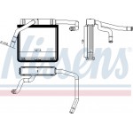 Nissens Εναλλάκτης θερμότητας, Θέρμανση Εσωτερικού Χώρου - 71775