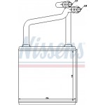 Nissens Εναλλάκτης θερμότητας, Θέρμανση Εσωτερικού Χώρου - 72031