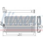 Nissens Εναλλάκτης θερμότητας, Θέρμανση Εσωτερικού Χώρου - 72034