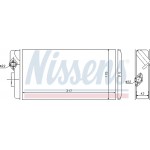 Nissens Εναλλάκτης θερμότητας, Θέρμανση Εσωτερικού Χώρου - 72035