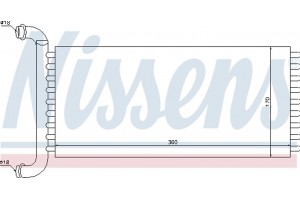 Nissens Εναλλάκτης θερμότητας, Θέρμανση Εσωτερικού Χώρου - 72037