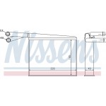 Nissens Εναλλάκτης θερμότητας, Θέρμανση Εσωτερικού Χώρου - 72043