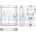 Nissens Εναλλάκτης θερμότητας, Θέρμανση Εσωτερικού Χώρου - 72065
