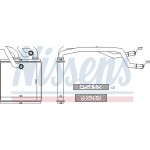 Nissens Εναλλάκτης θερμότητας, Θέρμανση Εσωτερικού Χώρου - 72216