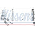 Nissens Εναλλάκτης θερμότητας, Θέρμανση Εσωτερικού Χώρου - 72985