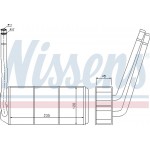 Nissens Εναλλάκτης θερμότητας, Θέρμανση Εσωτερικού Χώρου - 73001