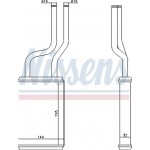 Nissens Εναλλάκτης θερμότητας, Θέρμανση Εσωτερικού Χώρου - 73457
