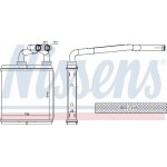 Nissens Εναλλάκτης θερμότητας, Θέρμανση Εσωτερικού Χώρου - 73675