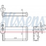 Nissens Εναλλάκτης θερμότητας, Θέρμανση Εσωτερικού Χώρου - 73962