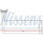 Nissens Εναλλάκτης θερμότητας, Θέρμανση Εσωτερικού Χώρου - 75005