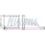 Nissens Εναλλάκτης θερμότητας, Θέρμανση Εσωτερικού Χώρου - 77652